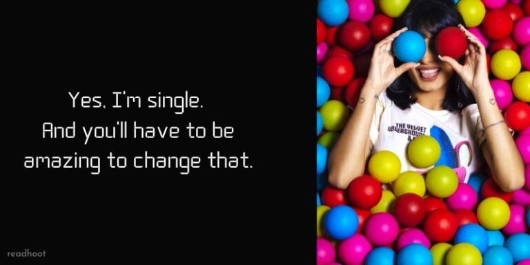 Being Single Quotes