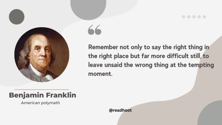 Benjamin Franklin Quotes