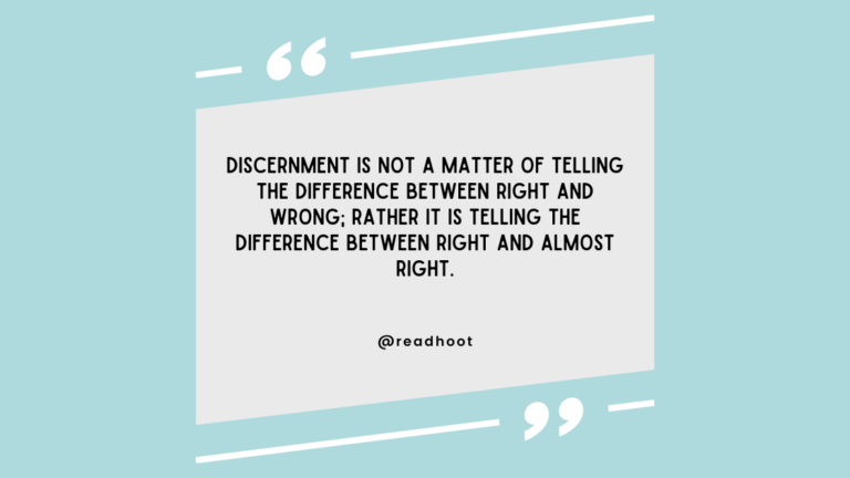 discernment quotes